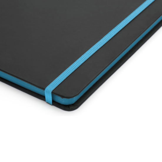 Imagen de Cuaderno France A5 80 hojas Cinta y Elastico Color